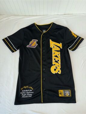 NBA L.A. Lakers Baseball Style Jersey